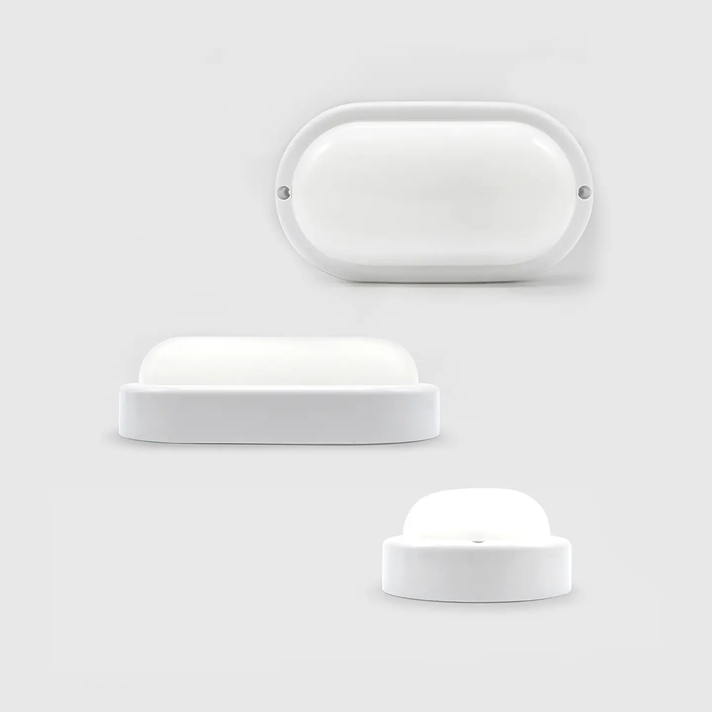 PLAFON LED OVAL IP65 8W 3000K 7