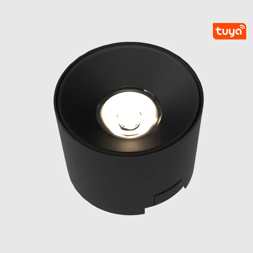 PROJETOR CALHA MAGNÉTICA PRETO UT25-D70C 8W 3CCT 1
