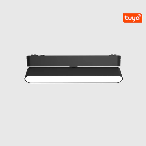PROJETOR LINEAR ORIENTÁVEL CALHA MAGNÉTICA PRETO UT25-FLRM6 12W 3CCT