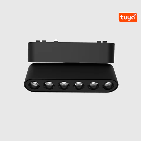PROJETOR LINEAR ORIENTÁVEL CALHA MAGNÉTICA PRETO UT25-GLRM6 6W 3CCT