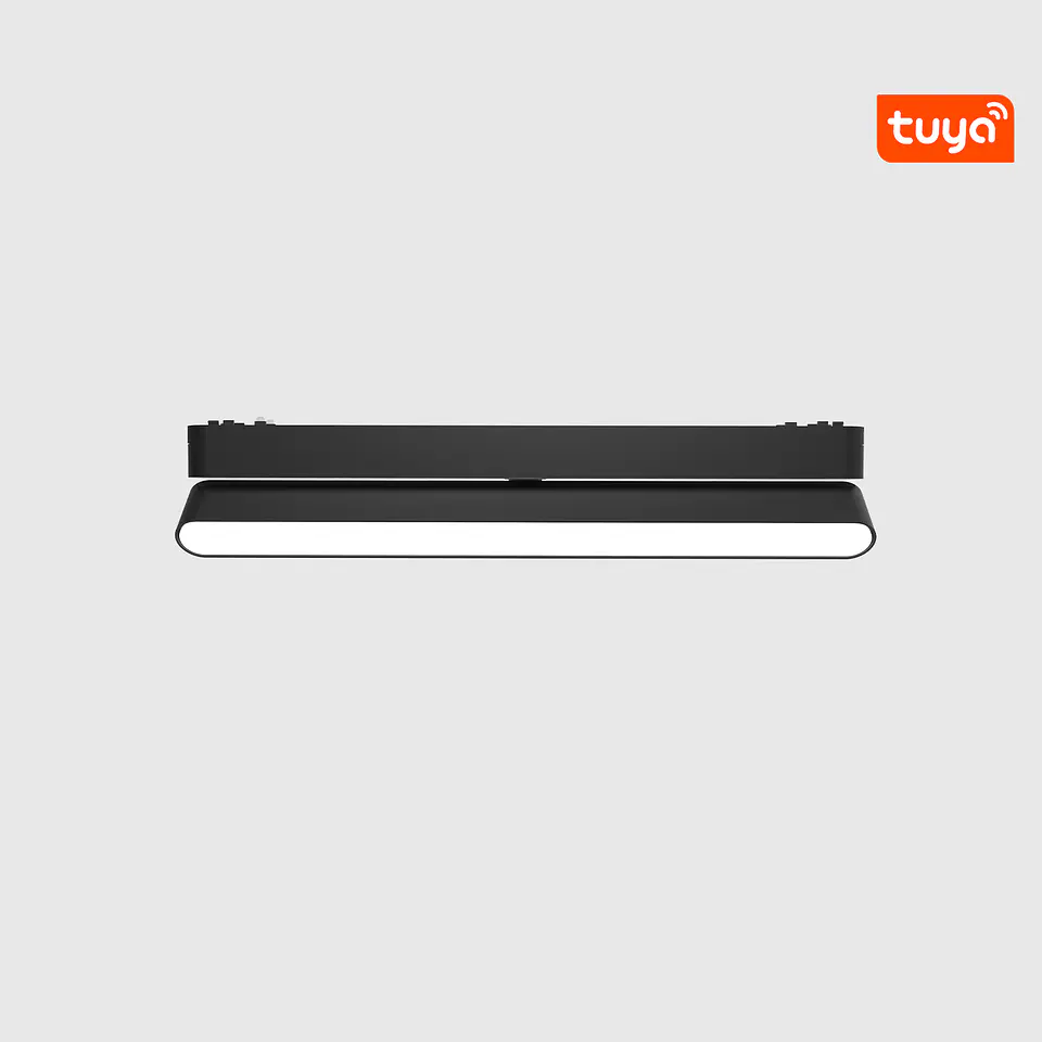 PROJETOR LINEAR ORIENTÁVEL CALHA MAGNÉTICA PRETO UT25-FLRM6 16W 3CCT 1