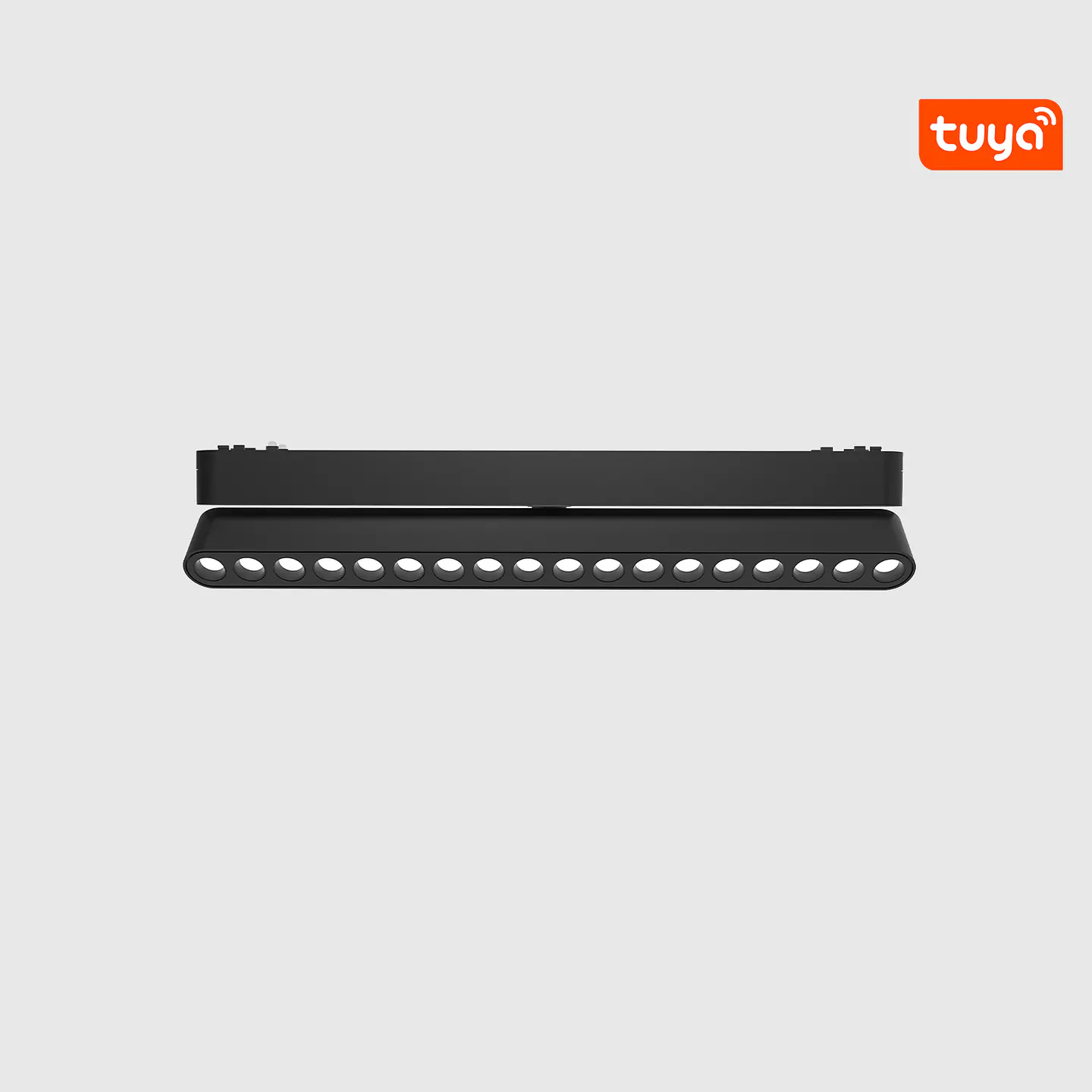 PROJETOR LINEAR ORIENTÁVEL CALHA MAGNÉTICA PRETO UT25-GLRM6 16W 3CCT 1