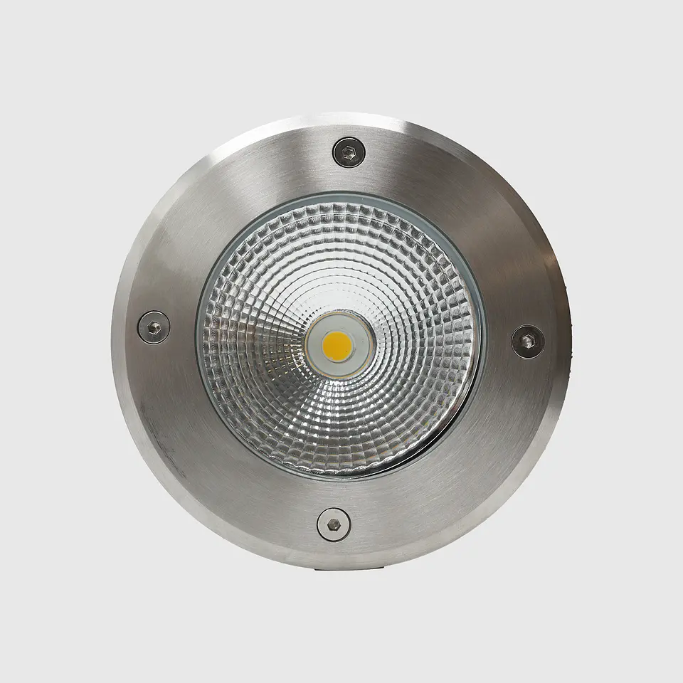 PROJECTOR DE CHÃO LED REDONDO 12W 3000K 2