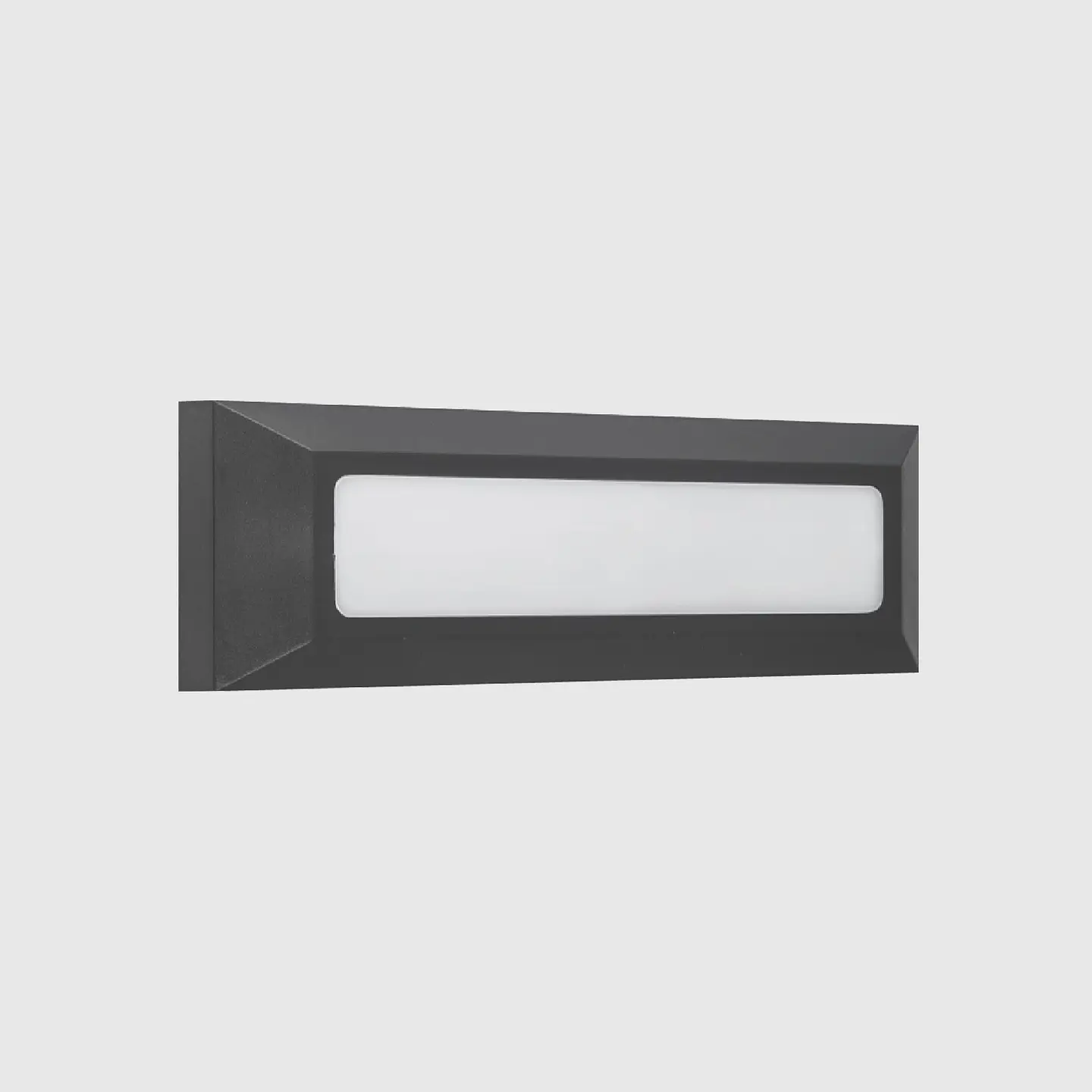 LED APLIQUE MURO DARK GREY 3W 3CCT P2301 1