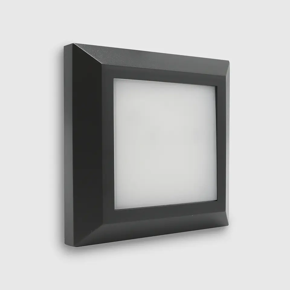 LED APLIQUE MURO DARK GREY 3W 3CCT P1251 1