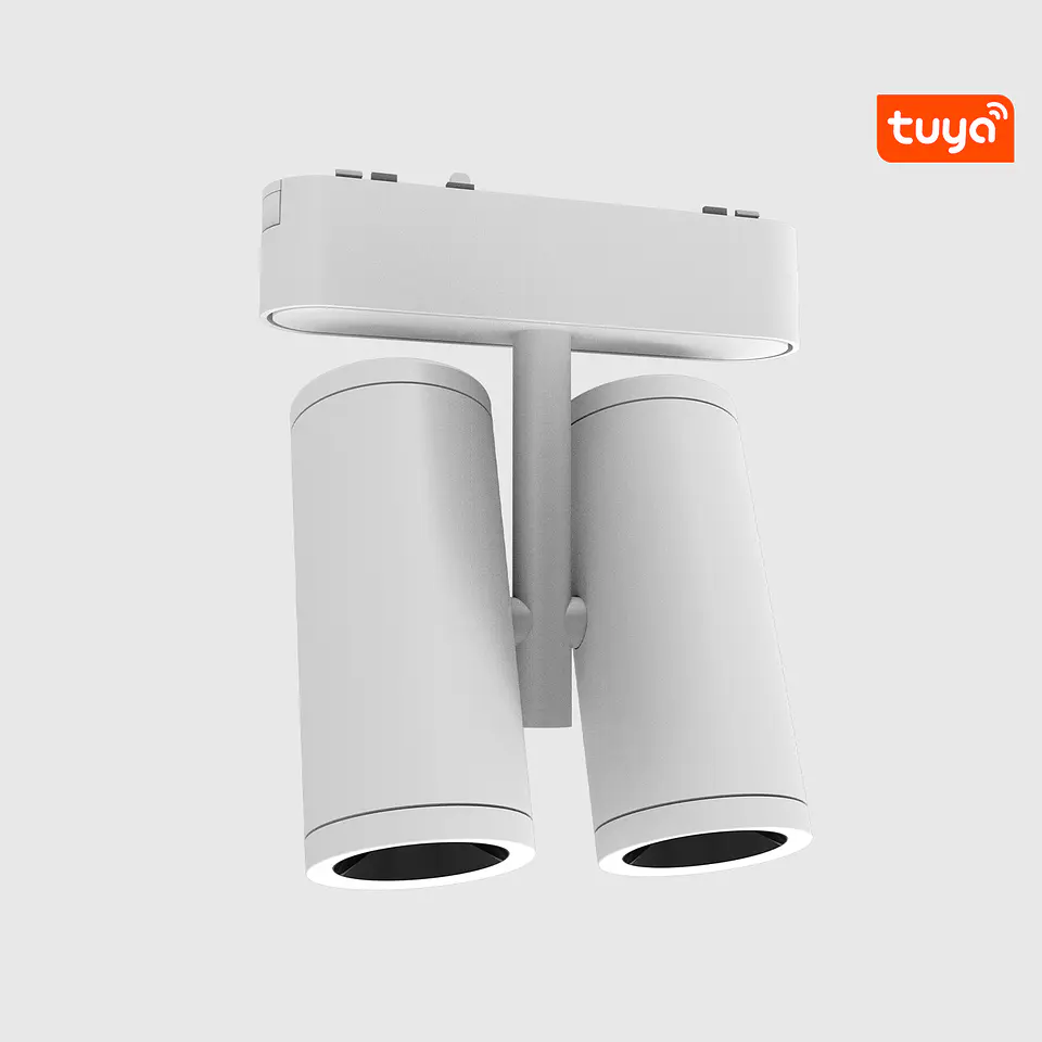 PROJETOR CALHA MAGNÉTICA DUPLO BRANCO UT25-PST 14W 3CCT 1