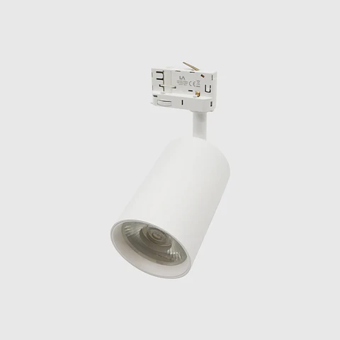 PROJETOR DE CALHA LED ROBIN 3 CIRCUITOS BRANCO 30W 3CCT