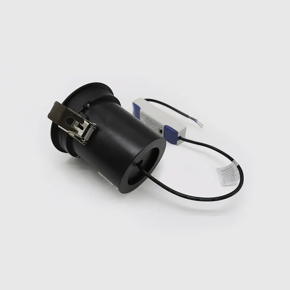 LED DOWNLIGHT 12W 3CCT LS3005R90 PRETO 3