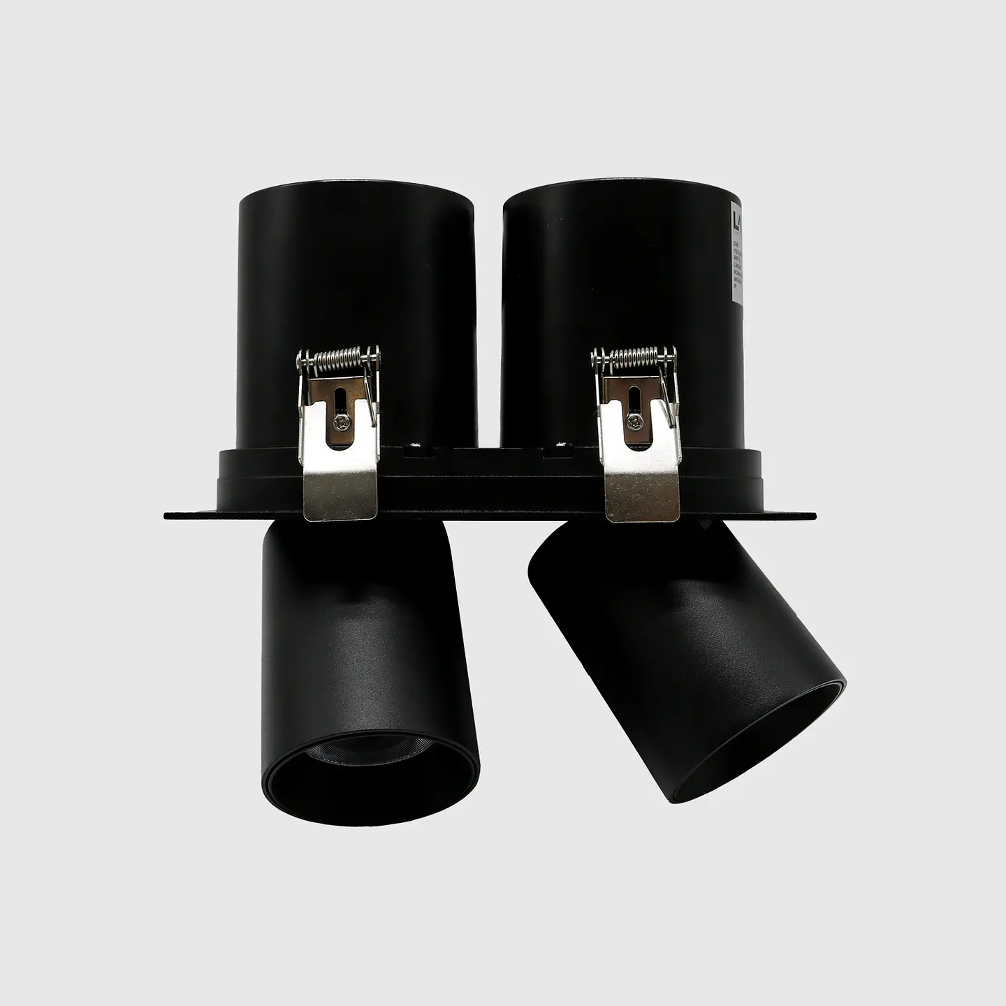 LED DOWNLIGHT 2*12W 3CCT LS3005R90-2 PRETO 1