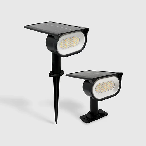 PROJETOR SOLAR LED COM ESPETO 15W 3CCT