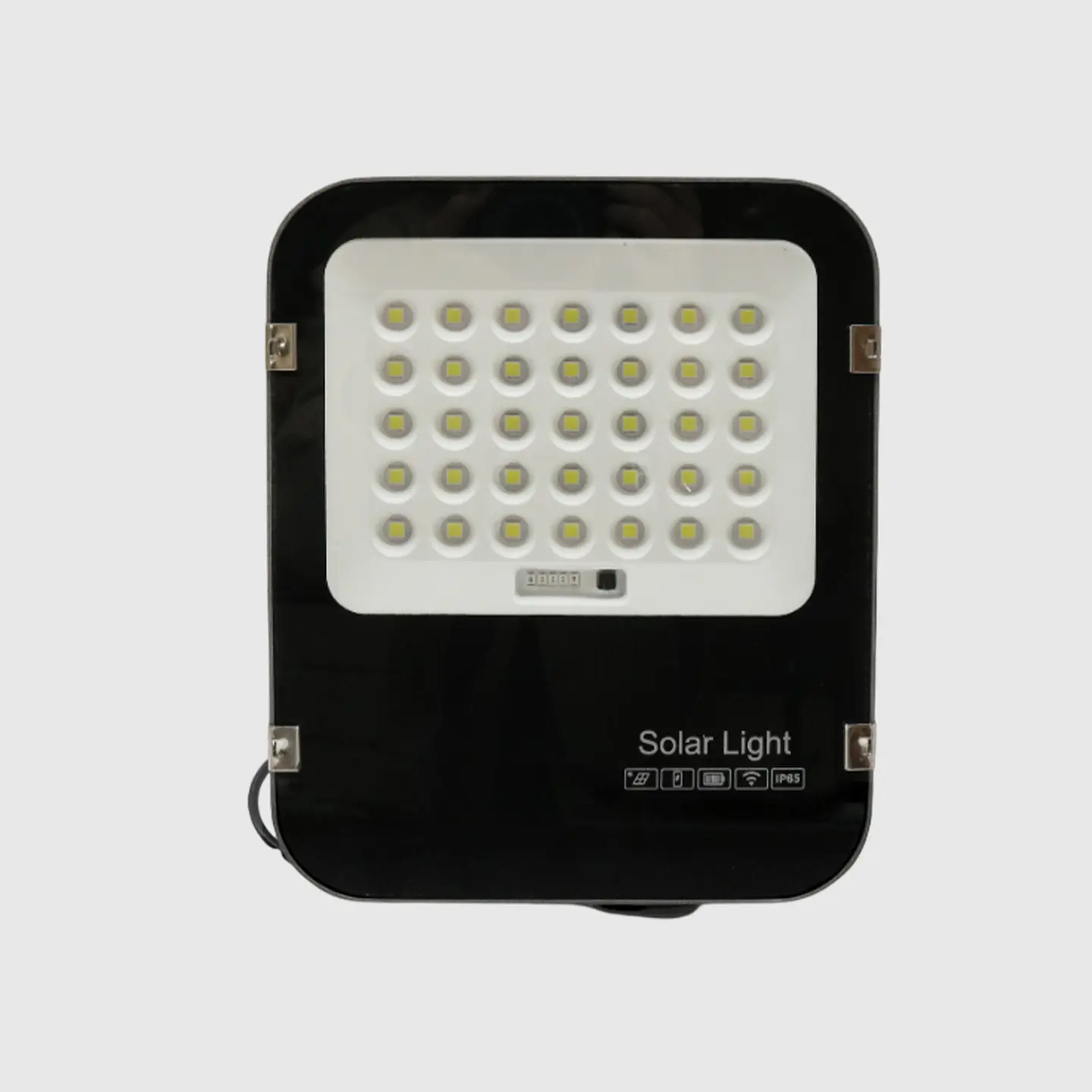 PROJETOR LED SOLAR C/ COMANDO 100W 6500K 2