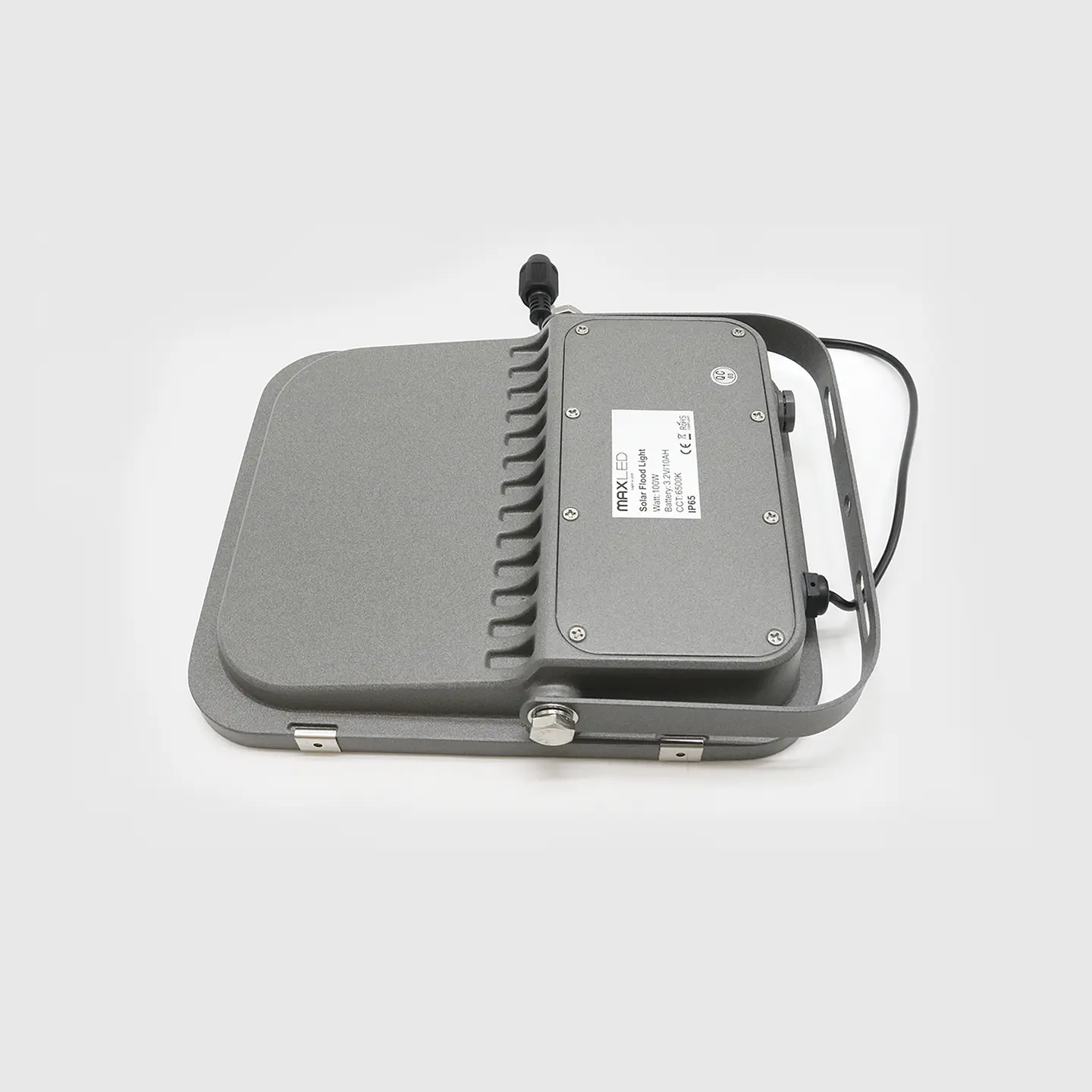 PROJETOR LED SOLAR C/ COMANDO 100W 6500K 3