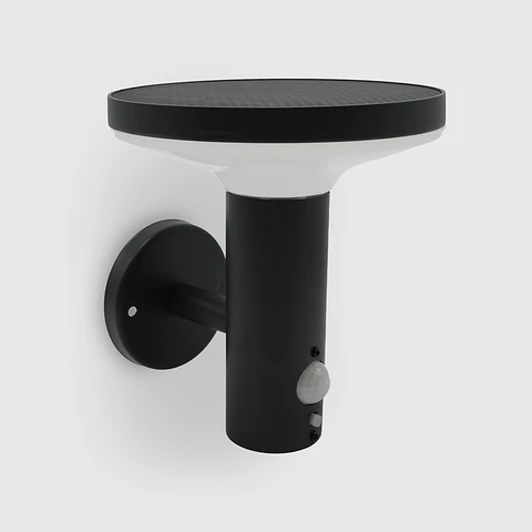 APLIQUE LED PAREDE SOLAR C/SENSOR 4.5W 3000k