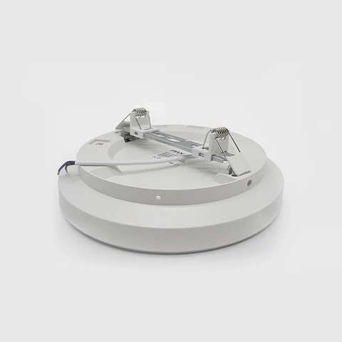 PLAFON LED REDONDO C/SENSOR DE MOVIMENTO FURO E POTÊNCIA  AJUSTÁVEL 6W-12W-18W 5CCT IP44