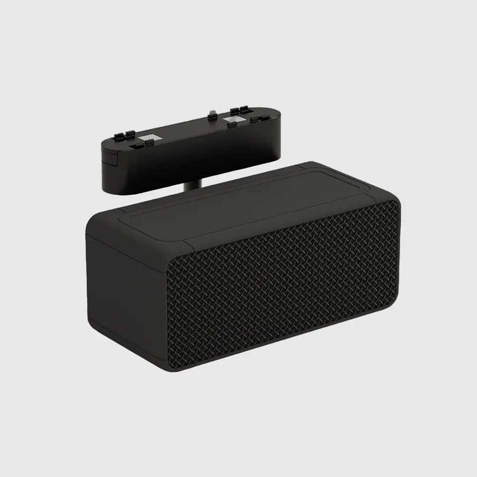 COLUNA DE SOM PARA CALHA MAGNÉTICA PRETO 1