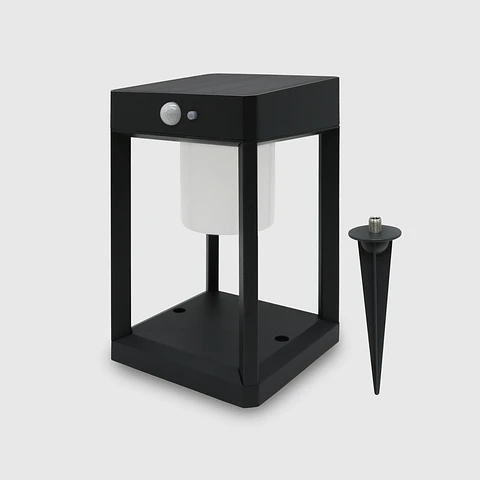APLIQUE LED SOLAR C/SENSOR RETANGULAR 4.5W 3000k