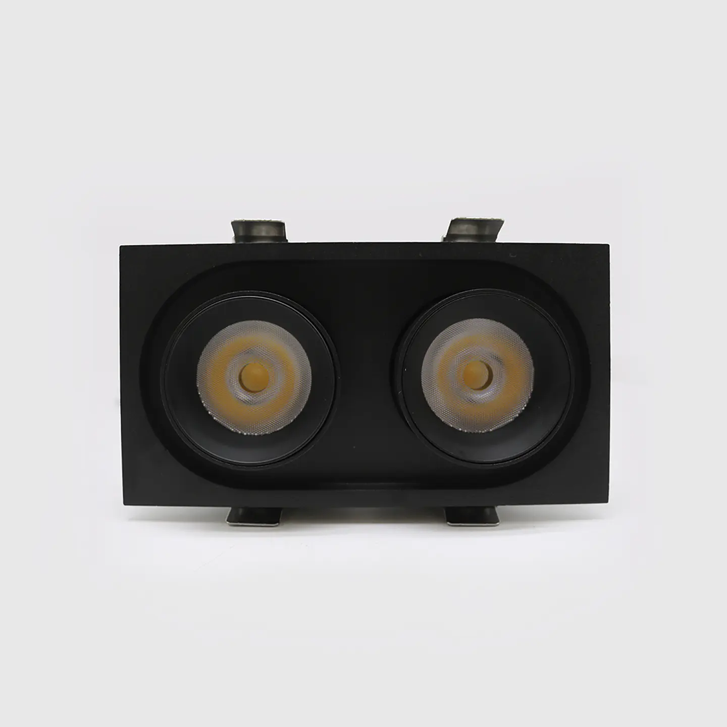 LED DOWNLIGHT 2*12W 3CCT LS3005R90-2 PRETO 4