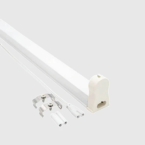 ARMADURA PARA TUBO LED T8 120CM - LIGAÇÃO 1 LADO