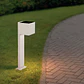 POSTE DE ALUMINIO 80CM BRANCO PARA APLIQUE CUBO LED SOLAR - Thumbnail 2