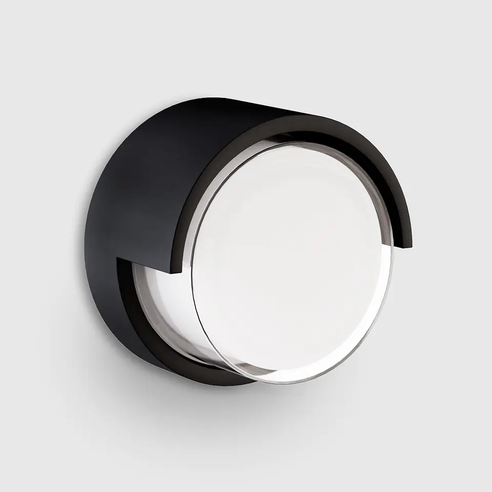 APLIQUE LED DE PAREDE REDONDO ANTRANCITE 10W 3CCT 1
