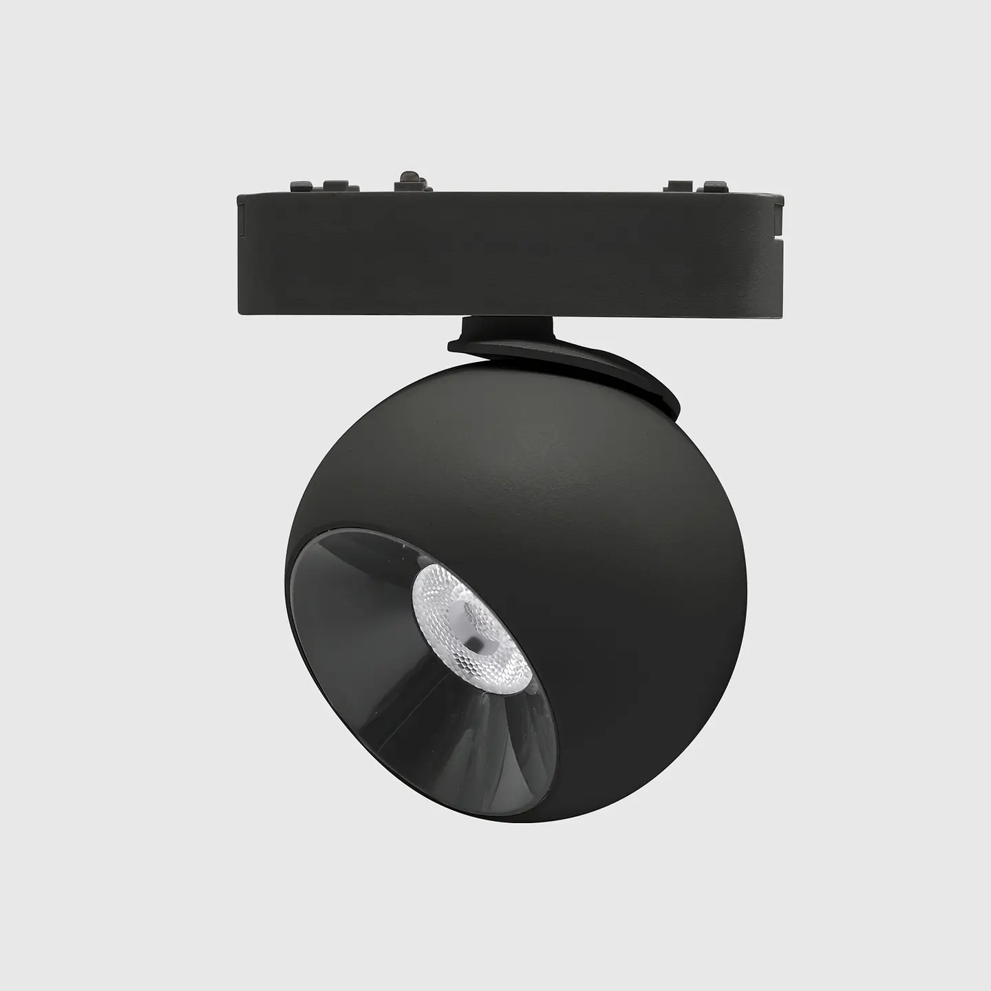 PROJETOR PRETO DE CALHA MAGNÉTICA 12W 4000K 1
