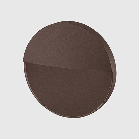 APLIQUE LED PAREDE REDONDO CORTEN 6.5W 3CCT