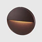 APLIQUE LED PAREDE REDONDO CORTEN 6.5W 3CCT - Thumbnail 2
