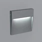 APLIQUE LED PAREDE QUADRADO ANTRACITE 6.5W 3CCT - Thumbnail 2