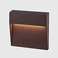 APLIQUE LED PAREDE QUADRADO CORTEN 6.5W 3CCT - Thumbnail 2