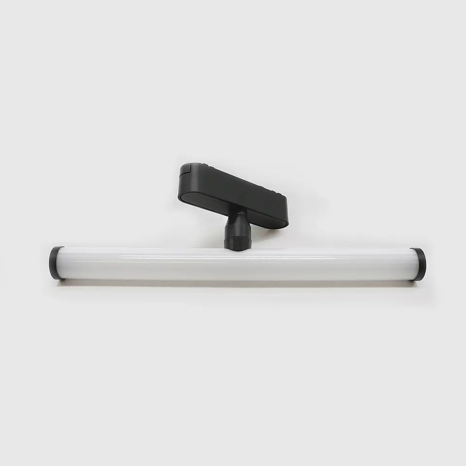 PROJETOR TUBOLAR PRETO PARA CALHA MAGNÉTICA 6W 2700K 4