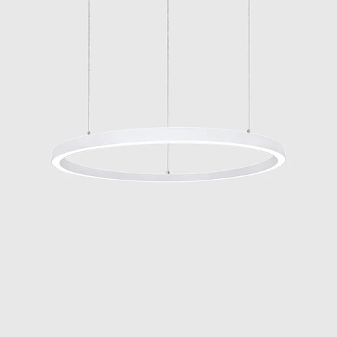 LINEA LED "ARC" BRANCA SUSPENSA 60W 3000K