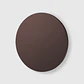APLIQUE PAREDE CIRCULAR LUZ INDIRETA CORTEN 9W 3CCT IP54 - Thumbnail 1