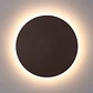 APLIQUE PAREDE CIRCULAR LUZ INDIRETA CORTEN 9W 3CCT IP54 - Thumbnail 2