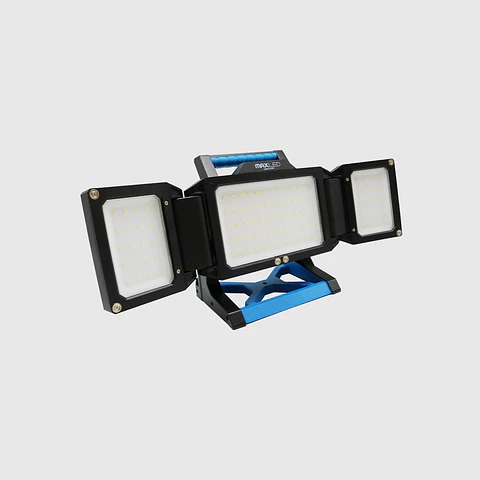 PROJETOR LED PORTATIL RECARREGAVEL 50W 6500K