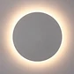 APLIQUE PAREDE CIRCULAR LUZ INDIRETA BRANCO 9W 3CCT IP54 - Thumbnail 2