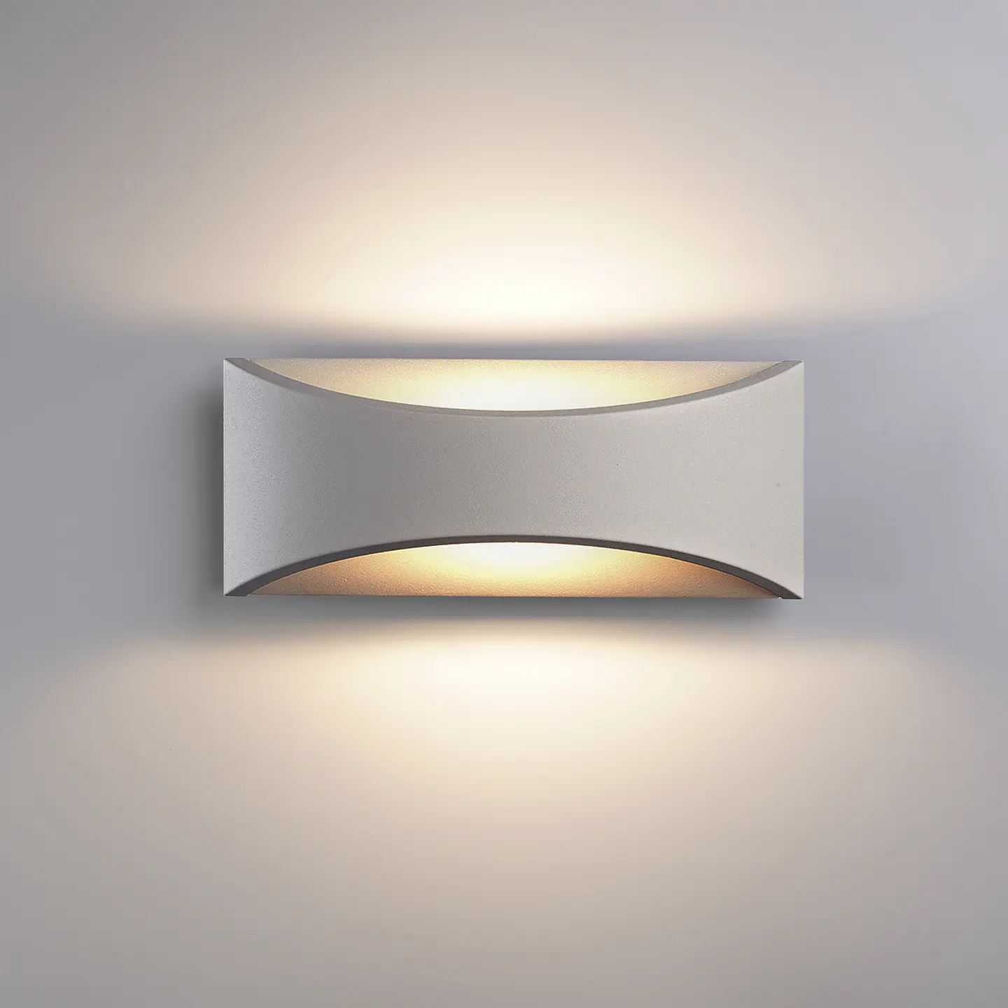 APLIQUE PAREDE BRANCO DE LUZ INDIRETA 7W  3CCT IP54 2