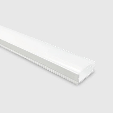 PERFIL DE ALUMINIO SALIENTE AD103A BRANCO 2M