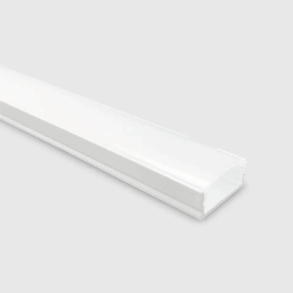 PERFIL DE ALUMINIO SALIENTE AD103A BRANCO 2M 1