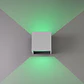 APLIQUE LED CUBO BRANCO 2X5W RGB+3CCT COM APP TUYA - Thumbnail 2