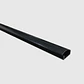 PERFIL DE ALUMINIO SALIENTE AD103A PRETO 2M - Thumbnail 2