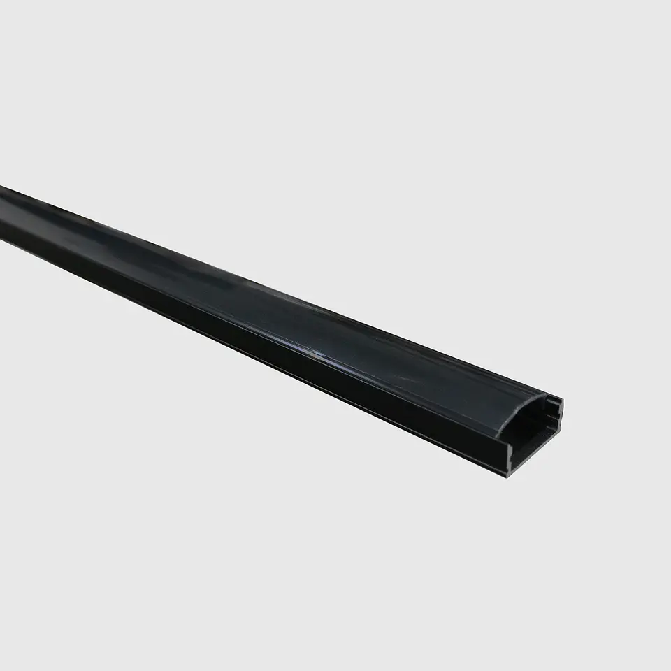 PERFIL DE ALUMINIO SALIENTE AD103A PRETO 2M 2