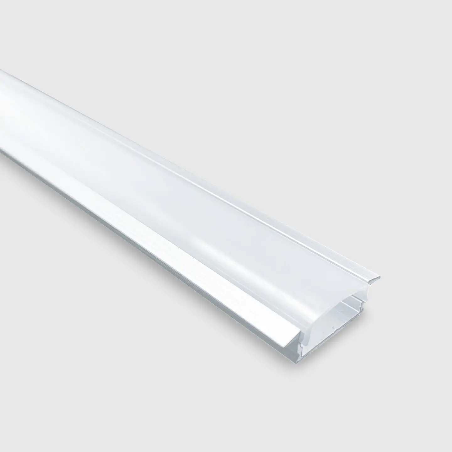 PERFIL DE ALUMINIO EMBUTIR AD102A BRANCO 2M 1