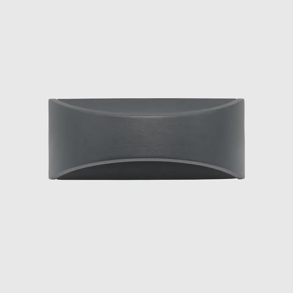 APLIQUE PAREDE ANTRACITE DE LUZ INDIRETA 7W 3CCT IP54 4