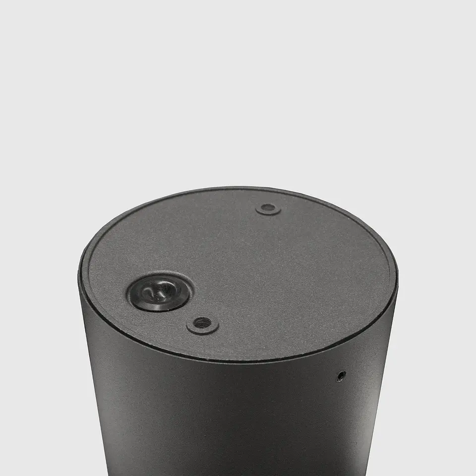 APLIQUE DE TETO IP54 REDONDO ANTRACITE 1*GU10 3