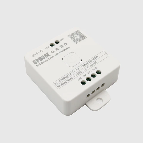 CONTROLADOR WIFI+RF PARA FITA LED SPI DIGTAL MONOCOLOR
