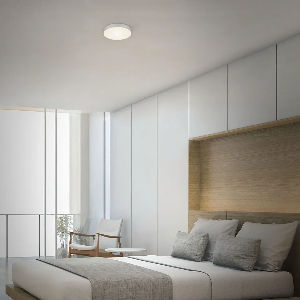 LED PAINEL SALIENTE REDONDO S/ARO 18W 6000K 1