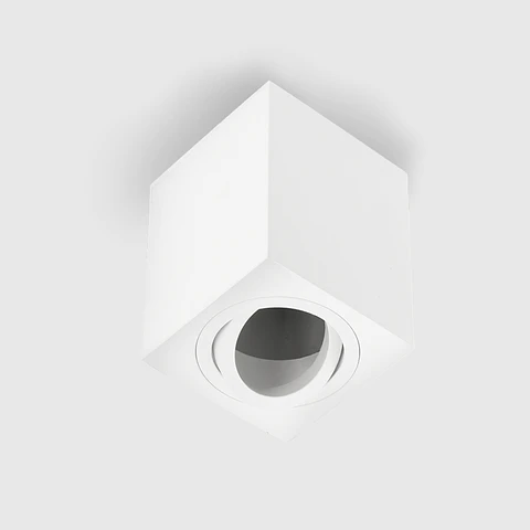 APLIQUE P/ GU10 SALIENTE SQ BRANCO