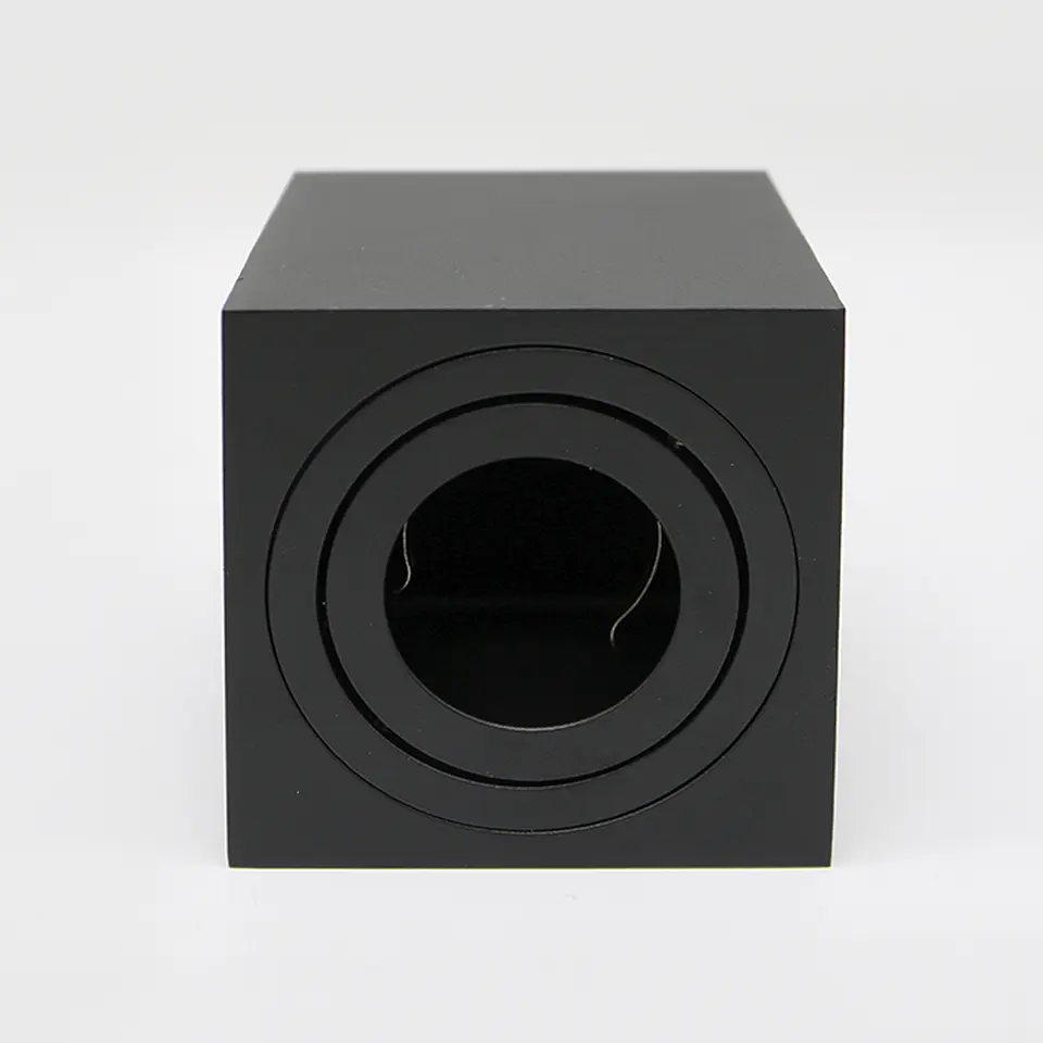 APLIQUE P/ GU10 SALIENTE SQ PRETO 3