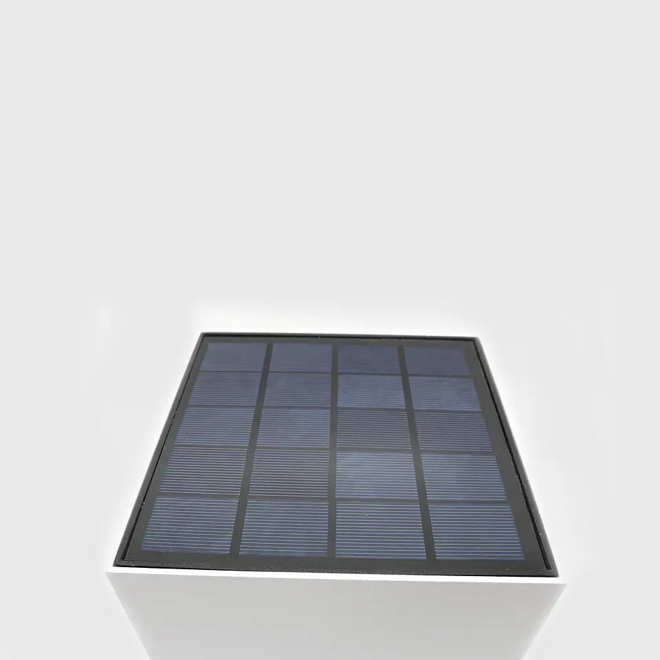 APLIQUE SOLAR LED W13106S BRANCO 9W 3000K 2