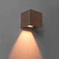 APLIQUE SOLAR LED W13106S CORTEN 9W 3000K - Thumbnail 4